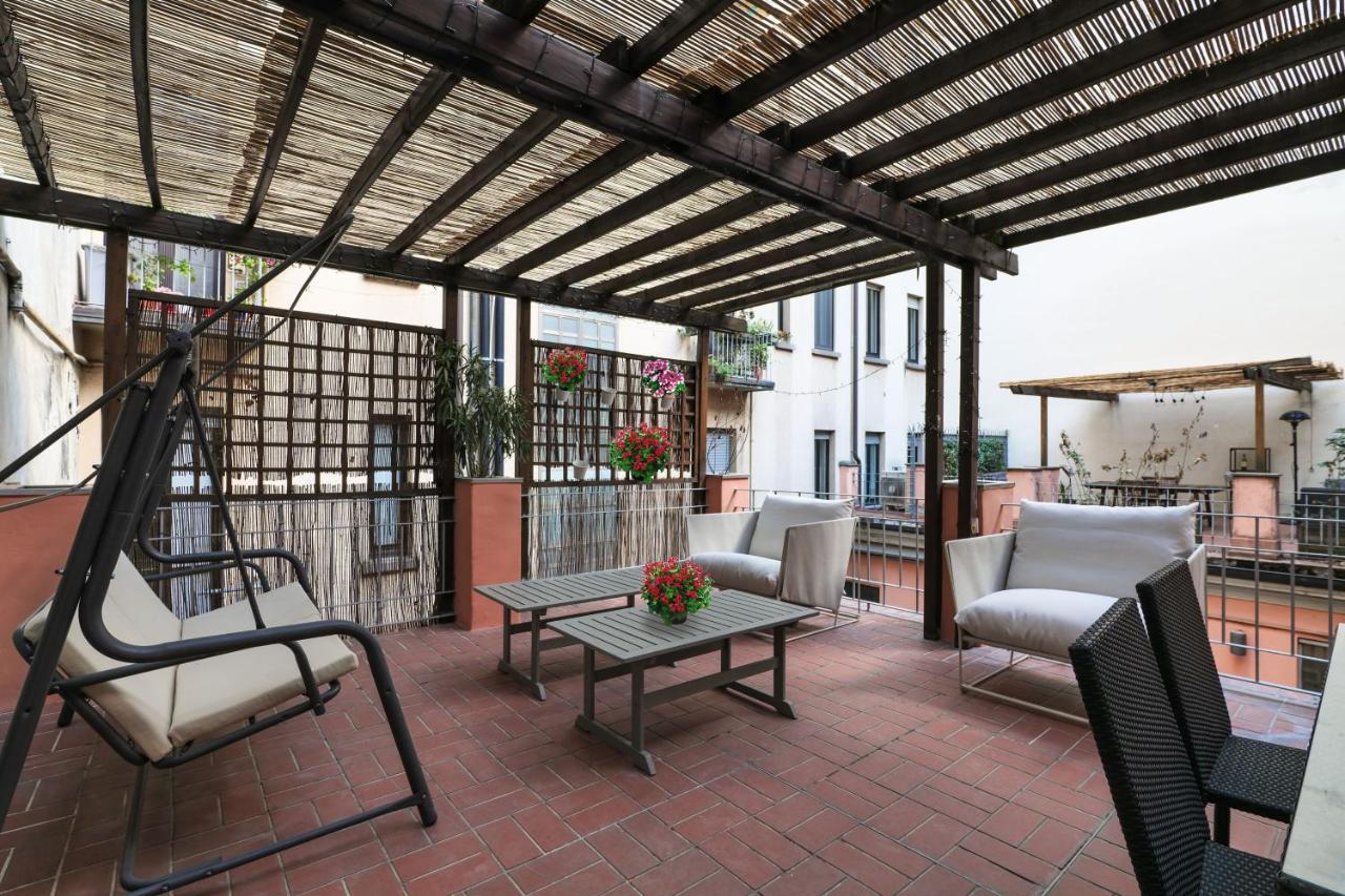 Elegant Terrace Suite Milán Exterior foto