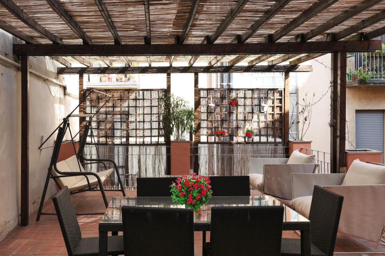 Elegant Terrace Suite Milán Exterior foto