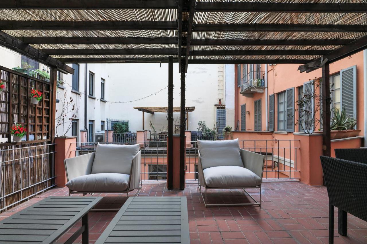 Elegant Terrace Suite Milán Exterior foto
